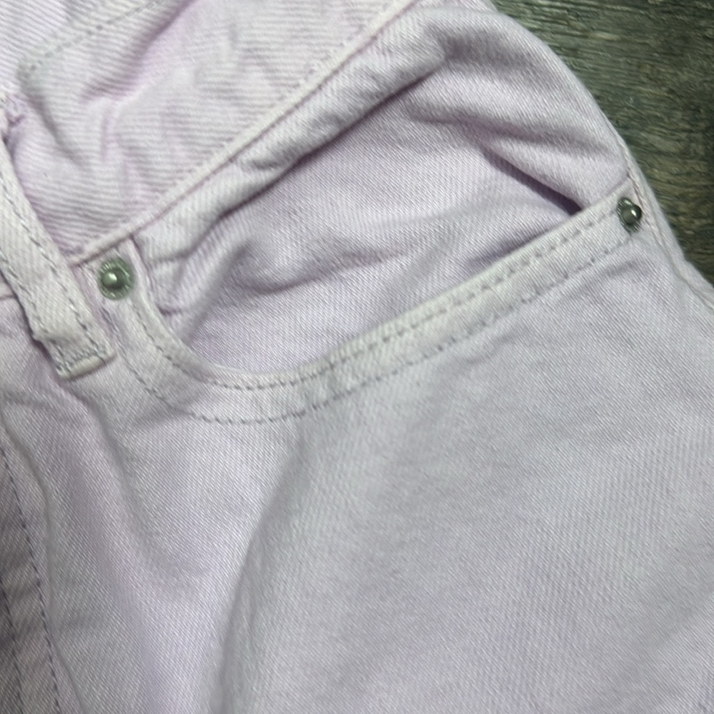 PacSun High Rise Straight Leg Jeans size 23 purple - Picture 6 of 9